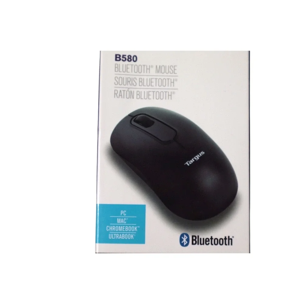 Brand New Targus B580 Bluetooth Mouse AMB580 Compact Size Black 3 Buttons